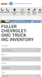 Mobile Screenshot of fullerautomall.com