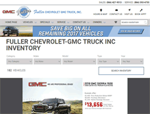 Tablet Screenshot of fullerautomall.com